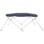 vidaXL 4-Bow Bimini-Top mit Seitenteilen 243x(185-198)x137 cm vidaXL 4-Bow Bimini-Top mit Seitenteilen 243x(185-198)x137 cm