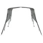 vidaXL 3-Bow Bimini-Top mit Mesh-Seitenteilen 183x(137-152)x137 cm vidaXL 3-Bow Bimini-Top mit Mesh-Seitenteilen 183x(137-152)x137 cm