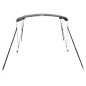 vidaXL 3-Bow Bimini-Top mit Mesh-Seitenteilen 183x(137-152)x137 cm vidaXL 3-Bow Bimini-Top mit Mesh-Seitenteilen 183x(137-152)x137 cm