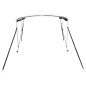 vidaXL 3-Bow Bimini-Top mit Mesh-Seitenteilen 183x(137-152)x137 cm vidaXL 3-Bow Bimini-Top mit Mesh-Seitenteilen 183x(137-152)x137 cm