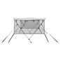 vidaXL 3-Bow Bimini-Top mit Mesh-Seitenteilen 183x(137-152)x137 cm vidaXL 3-Bow Bimini-Top mit Mesh-Seitenteilen 183x(137-152)x137 cm