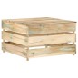 7-tlg. Garten-Lounge-Set mit Kissen Grün Imprägniertes Holz 7-tlg. Garten-Lounge-Set mit Kissen Grün Imprägniertes Holz