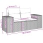 vidaXL 10-tlg. Garten-Sofagarnitur mit Kissen Hellgrau Poly Rattan vidaXL 10-tlg. Garten-Sofagarnitur mit Kissen Hellgrau Poly Rattan