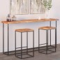 vidaXL Tischplatte 160x40x2,5cm Rechteckig Massivholz Akazie Baumkante vidaXL Tischplatte 160x40x2,5cm Rechteckig Massivholz Akazie Baumkante