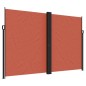 vidaXL Seitenmarkise Ausziehbar Terrakottarot 220x1000 cm vidaXL Seitenmarkise Ausziehbar Terrakottarot 220x1000 cm
