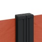 vidaXL Seitenmarkise Ausziehbar Terrakottarot 220x1000 cm vidaXL Seitenmarkise Ausziehbar Terrakottarot 220x1000 cm