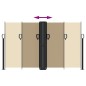 vidaXL Seitenmarkise Ausziehbar Beige 140x1000 cm vidaXL Seitenmarkise Ausziehbar Beige 140x1000 cm