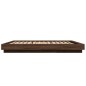 vidaXL Bettgestell Braun Eichen-Optik 160x200 cm Holzwerkstoff vidaXL Bettgestell Braun Eichen-Optik 160x200 cm Holzwerkstoff