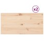 vidaXL Tischplatten 2 Stk. 90x45x1,7 cm Rechteckig Massivholz Kiefer vidaXL Tischplatten 2 Stk. 90x45x1,7 cm Rechteckig Massivholz Kiefer
