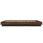 vidaXL Bettgestell Braun Eichen-Optik 140x200 cm Holzwerkstoff vidaXL Bettgestell Braun Eichen-Optik 140x200 cm Holzwerkstoff
