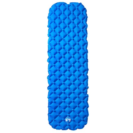 vidaXL Aufblasbare Isomatte Blau 190x58x6 cm