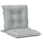 vidaXL Niedriglehner-Auflagen 6 Stk. Melange Hellgrau 100x50x7cm Stoff vidaXL Niedriglehner-Auflagen 6 Stk. Melange Hellgrau 100x50x7cm Stoff