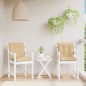 vidaXL Niedriglehner-Auflagen 2 Stk. Melange Beige 100x50x7 cm Stoff vidaXL Niedriglehner-Auflagen 2 Stk. Melange Beige 100x50x7 cm Stoff