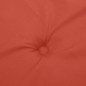 vidaXL Hochlehner-Auflagen 2 Stk. Melange Rot 120x50x4 cm Stoff vidaXL Hochlehner-Auflagen 2 Stk. Melange Rot 120x50x4 cm Stoff