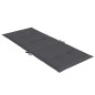 vidaXL Hochlehner-Auflagen 6 Stk. Melange Anthrazit 120x50x4 cm Stoff vidaXL Hochlehner-Auflagen 6 Stk. Melange Anthrazit 120x50x4 cm Stoff