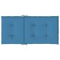 vidaXL Niedriglehner-Auflagen 4 Stk. Melange Blau 100x50x4 cm Stoff vidaXL Niedriglehner-Auflagen 4 Stk. Melange Blau 100x50x4 cm Stoff