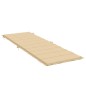 vidaXL Sonnenliegen-Auflage Melange Beige 186x58x3 cm Stoff vidaXL Sonnenliegen-Auflage Melange Beige 186x58x3 cm Stoff