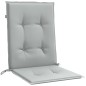 vidaXL Niedriglehner-Auflagen 6 Stk. Melange Hellgrau 100x50x4cm Stoff vidaXL Niedriglehner-Auflagen 6 Stk. Melange Hellgrau 100x50x4cm Stoff