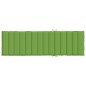 vidaXL Sonnenliegen-Auflage Melange Grün 200x60x4 cm Stoff vidaXL Sonnenliegen-Auflage Melange Grün 200x60x4 cm Stoff