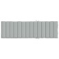 vidaXL Sonnenliegen-Auflage Melange Hellgrau 200x60x4 cm Stoff vidaXL Sonnenliegen-Auflage Melange Hellgrau 200x60x4 cm Stoff