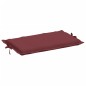 vidaXL Sonnenliegen-Auflage Melange Weinrot 186x58x3 cm Stoff vidaXL Sonnenliegen-Auflage Melange Weinrot 186x58x3 cm Stoff