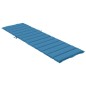vidaXL Sonnenliegen-Auflage Melange Blau 200x50x4 cm Stoff vidaXL Sonnenliegen-Auflage Melange Blau 200x50x4 cm Stoff