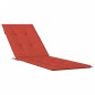 vidaXL Liegestuhl-Auflage Melange Rot (75+105)x50x3 cm Stoff vidaXL Liegestuhl-Auflage Melange Rot (75+105)x50x3 cm Stoff