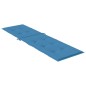 vidaXL Liegestuhl-Auflage Melange Blau (75+105)x50x3 cm Stoff vidaXL Liegestuhl-Auflage Melange Blau (75+105)x50x3 cm Stoff