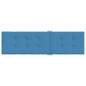 vidaXL Liegestuhl-Auflage Melange Blau (75+105)x50x3 cm Stoff vidaXL Liegestuhl-Auflage Melange Blau (75+105)x50x3 cm Stoff