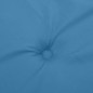 vidaXL Liegestuhl-Auflage Melange Blau (75+105)x50x3 cm Stoff vidaXL Liegestuhl-Auflage Melange Blau (75+105)x50x3 cm Stoff