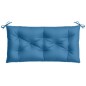 vidaXL Gartenbank-Auflage Melange Blau 100x50x7 cm Stoff vidaXL Gartenbank-Auflage Melange Blau 100x50x7 cm Stoff