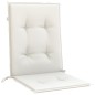 vidaXL Niedriglehner-Auflagen 2 Stk. Melange Creme 100x50x4 cm Stoff vidaXL Niedriglehner-Auflagen 2 Stk. Melange Creme 100x50x4 cm Stoff