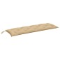vidaXL Gartenbank-Auflage Melange Beige 150x50x7 cm Stoff vidaXL Gartenbank-Auflage Melange Beige 150x50x7 cm Stoff