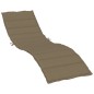 vidaXL Sonnenliegen-Auflage Melange Taupe 200x70x4 cm Stoff vidaXL Sonnenliegen-Auflage Melange Taupe 200x70x4 cm Stoff