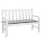 vidaXL Gartenbank-Auflage Melange Hellgrau 120x50x7 cm Stoff vidaXL Gartenbank-Auflage Melange Hellgrau 120x50x7 cm Stoff