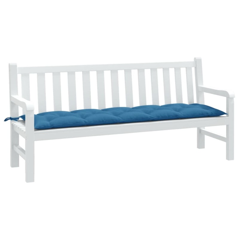 vidaXL Gartenbank-Auflage Melange Blau 180x50x7 cm Stoff vidaXL Gartenbank-Auflage Melange Blau 180x50x7 cm Stoff