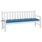vidaXL Gartenbank-Auflage Melange Blau 180x50x7 cm Stoff vidaXL Gartenbank-Auflage Melange Blau 180x50x7 cm Stoff