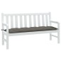 vidaXL Gartenbank-Auflage Melange Dunkelgrau 150x50x7 cm Stoff vidaXL Gartenbank-Auflage Melange Dunkelgrau 150x50x7 cm Stoff