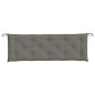 vidaXL Gartenbank-Auflage Melange Dunkelgrau 150x50x7 cm Stoff vidaXL Gartenbank-Auflage Melange Dunkelgrau 150x50x7 cm Stoff