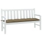 vidaXL Gartenbank-Auflage Melange Taupe 150x50x7 cm Stoff vidaXL Gartenbank-Auflage Melange Taupe 150x50x7 cm Stoff
