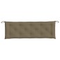 vidaXL Gartenbank-Auflage Melange Taupe 150x50x7 cm Stoff vidaXL Gartenbank-Auflage Melange Taupe 150x50x7 cm Stoff