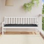 vidaXL Gartenbank-Auflage Melange Anthrazit 180x50x7 cm Stoff vidaXL Gartenbank-Auflage Melange Anthrazit 180x50x7 cm Stoff