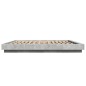 vidaXL Bettgestell mit LED Betongrau 200x200 cm Holzwerkstoff vidaXL Bettgestell mit LED Betongrau 200x200 cm Holzwerkstoff