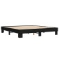 vidaXL Bettgestell Schwarz 200x200 cm Holzwerkstoff und Metall vidaXL Bettgestell Schwarz 200x200 cm Holzwerkstoff und Metall