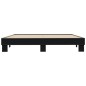 vidaXL Bettgestell Schwarz 180x200 cm Holzwerkstoff und Metall vidaXL Bettgestell Schwarz 180x200 cm Holzwerkstoff und Metall