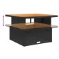 vidaXL 5-tlg. Garten-Essgruppe mit Kissen Schwarz Poly Rattan vidaXL 5-tlg. Garten-Essgruppe mit Kissen Schwarz Poly Rattan