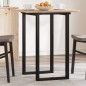 vidaXL Esstisch-Gestell in O-Form 40x40x73 cm Gusseisen vidaXL Esstisch-Gestell in O-Form 40x40x73 cm Gusseisen