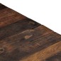 vidaXL Couchtisch Golden Edelstahl und Massive Holzschwellen vidaXL Couchtisch Golden Edelstahl und Massive Holzschwellen