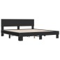 vidaXL Bettgestell Schwarz 200x200 cm Holzwerkstoff und Metall vidaXL Bettgestell Schwarz 200x200 cm Holzwerkstoff und Metall