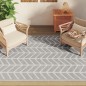 vidaXL Outdoor-Teppich Grau 160x230 cm PP vidaXL Outdoor-Teppich Grau 160x230 cm PP